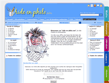 Tablet Screenshot of aide-en-philo.com